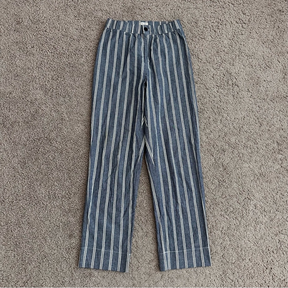 J. Galt Striped Casual Pants Womens